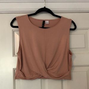 Millennial Pink H&M Crop Top